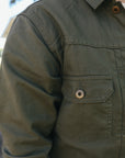 Type 2 Jacket- French Work Serge Olive (JBGJ10215S)