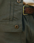 Type 2 Jacket- French Work Serge Olive (JBGJ10215S)