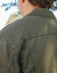 Type 2 Jacket- French Work Serge Olive (JBGJ10215S)