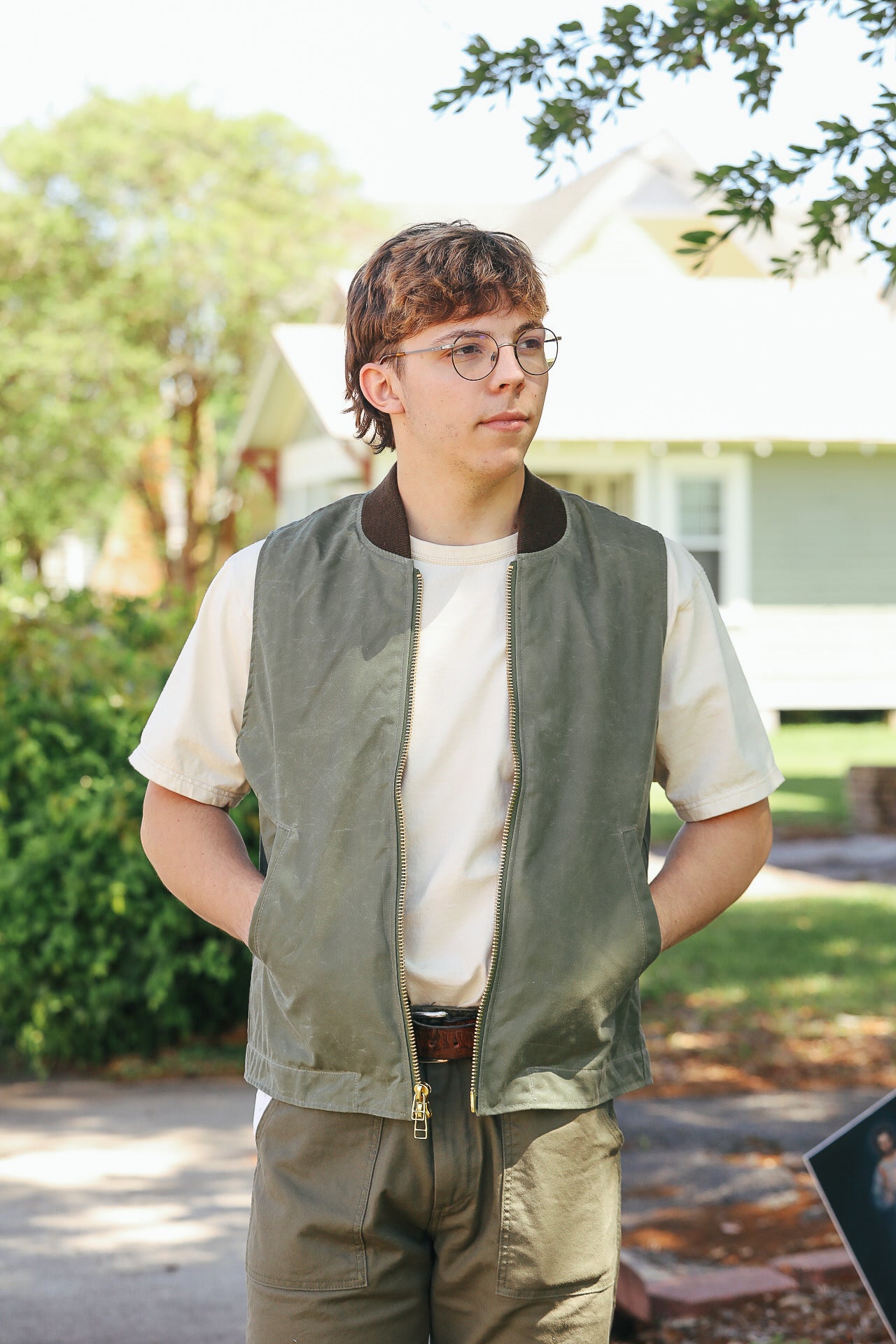 Flight Vest Lt Moss Everwax