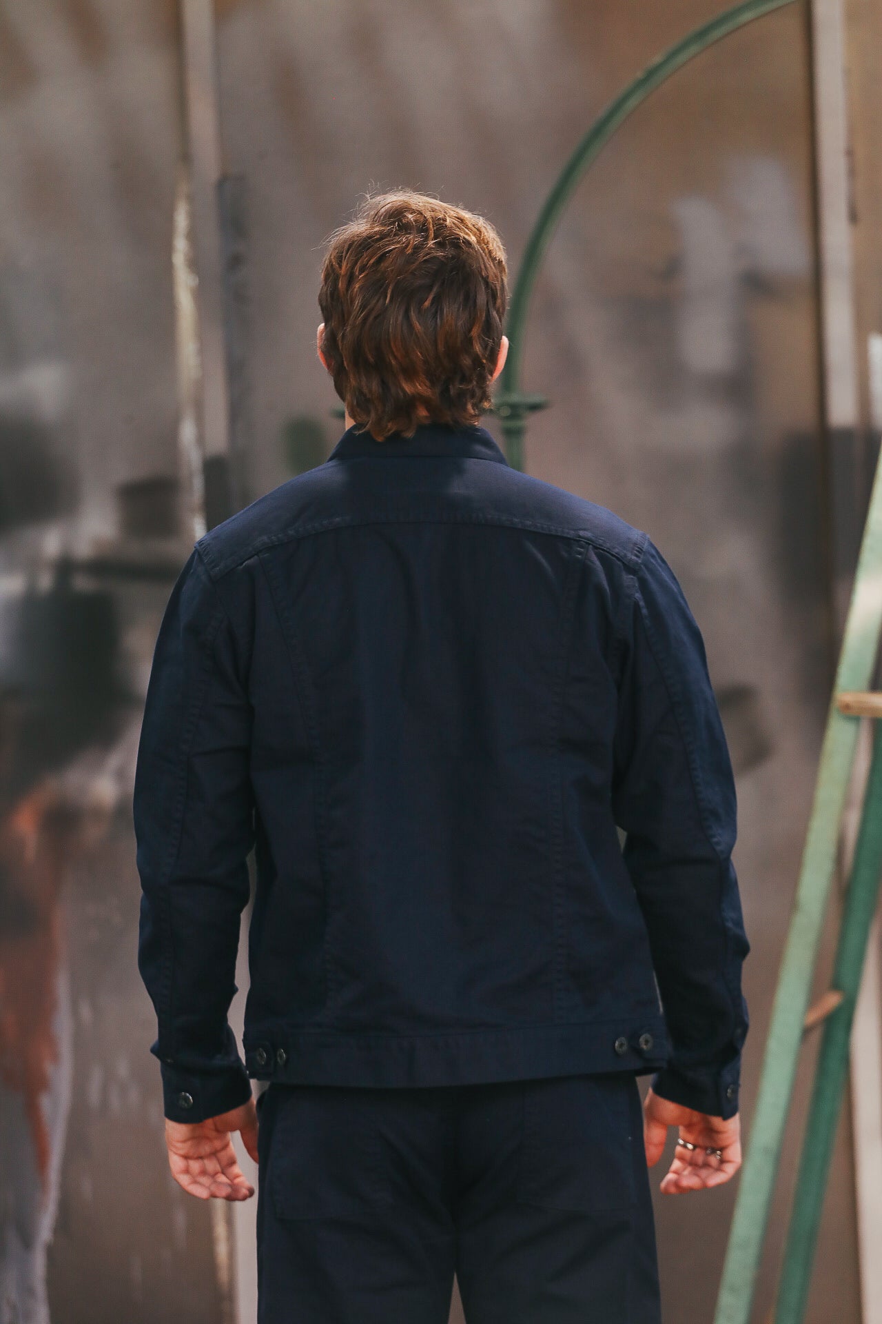 Type 2 Jacket- French Work Serge Navy (JBGJ10215S) – Iron Shop