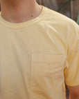 Heavy Duty Tee Single Pocket Lemon