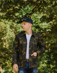 Woven Chore Coat- Darkwood Camouflage