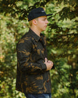 Woven Chore Coat- Darkwood Camouflage