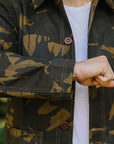 Woven Chore Coat- Darkwood Camouflage