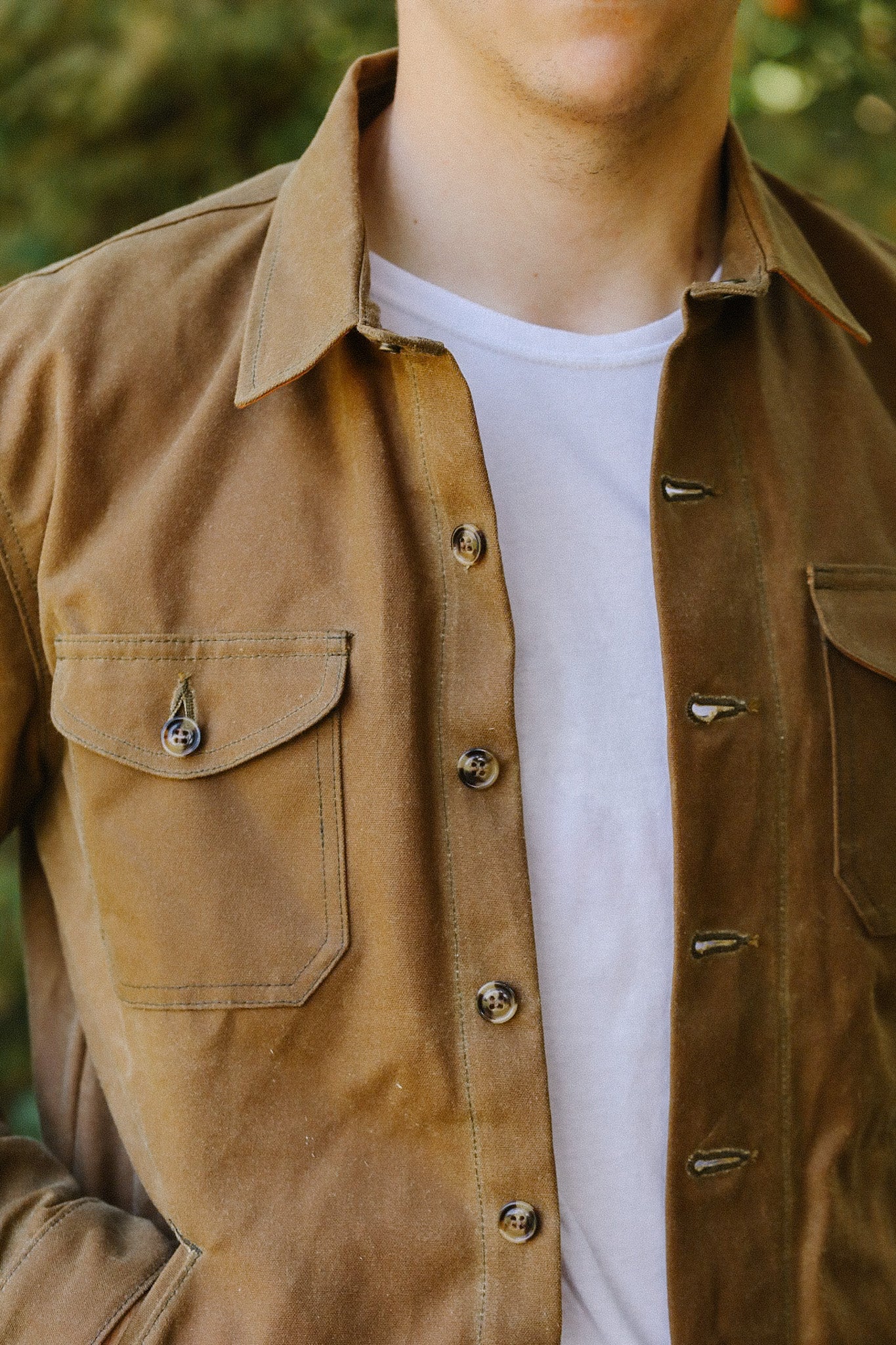 Waxed Canvas Crissman- Hardtack