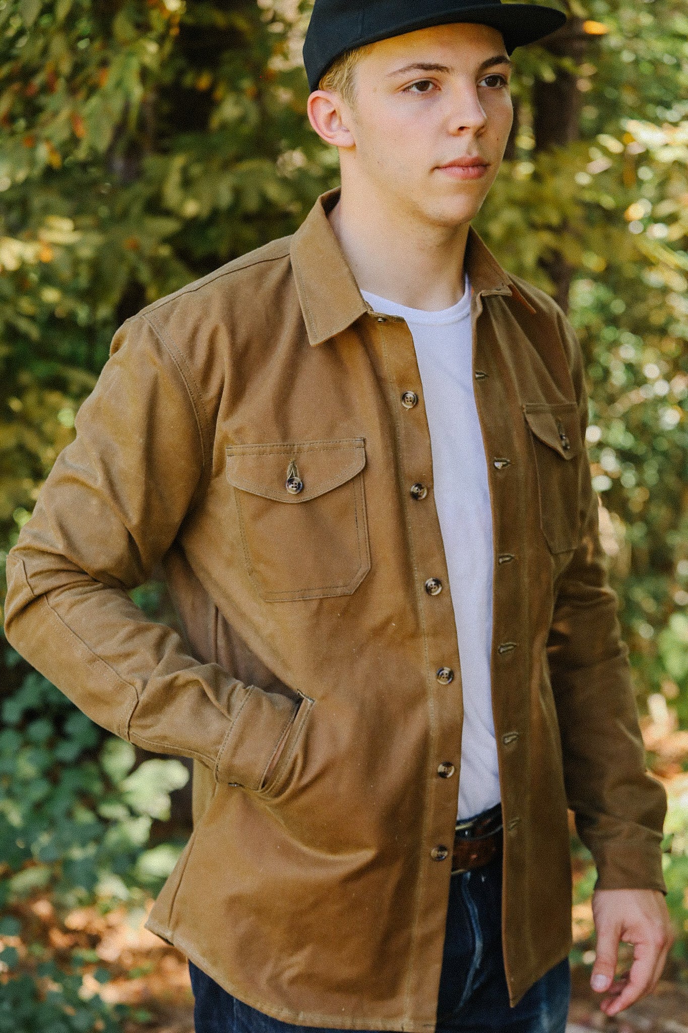 Waxed Canvas Crissman- Hardtack