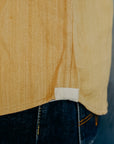 Ames Workshirt- handwoven desert sand denim