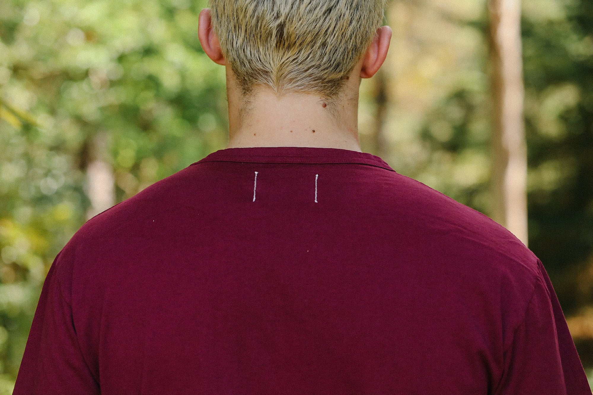 Heavy Duty Tee - Burgundy