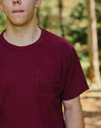 Heavy Duty Tee - Burgundy