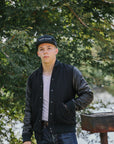 Varsity Jacket - Black/Black