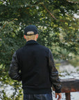 Varsity Jacket - Black/Black