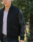 Varsity Jacket - Black/Black
