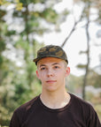 Unstructured Dry Wax Baseball Hat - Darkwood Camo