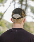 Unstructured Dry Wax Baseball Hat - Darkwood Camo
