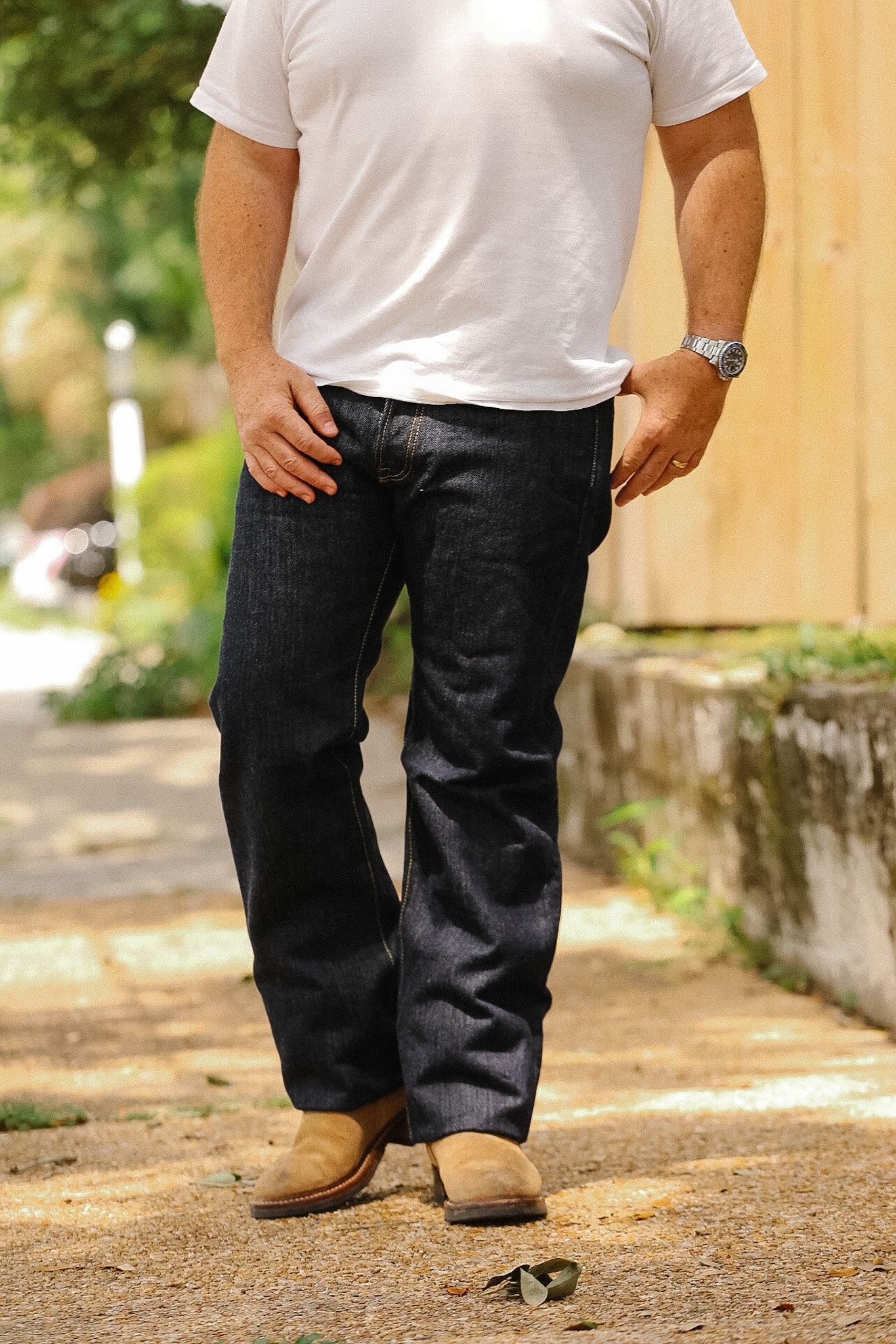 IH-634S Iron Heart 21oz Selvedge Denim Straight Cut - Indigo