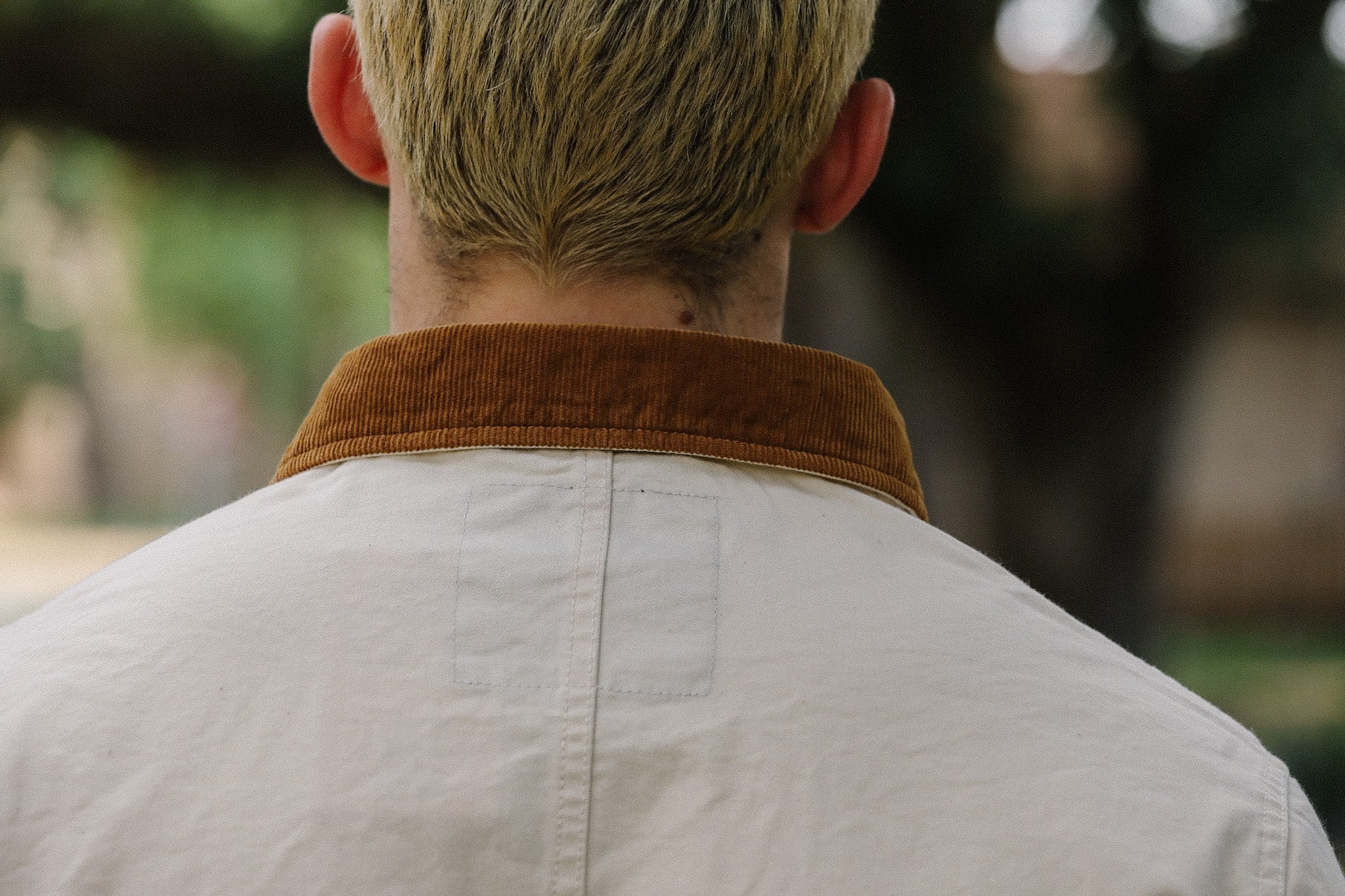 10oz Kurashikizome® Organic Cotton Duck Chore Jacket - Ivory IHJ