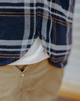 Utility- Black Plaid