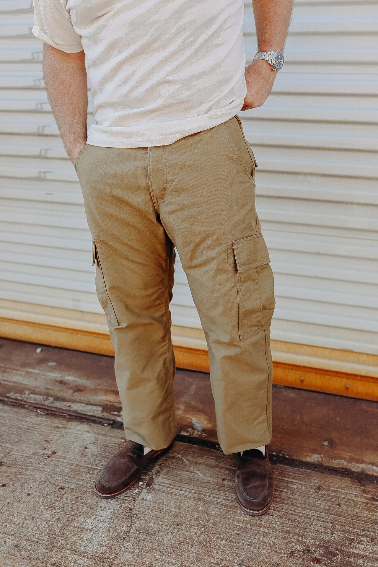 Whipcord Cargo Pants - Khaki IH-738-KHA – Iron Shop Provisions