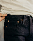 14oz Selvedge Denim Super Slim Cut Jeans - Indigo/Indigo IH-555S-142ii