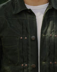 RJ-1 Riders Jacket Waxed Canvas -Olive