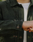 RJ-1 Riders Jacket Waxed Canvas -Olive
