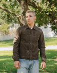 RJ-1 Riders Jacket Waxed Canvas- Oak