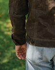 RJ-1 Riders Jacket Waxed Canvas- Oak