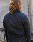 RJ-1 Riders Jacket Waxed Canvas- Black