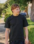 20oz Heavy Loopwheel Tee - Black (FN-HTK-001 )