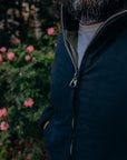 Reversible Tanker Jacket - Black (No Patch) IHJ-130-BLK-NP