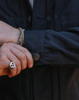 RJ-1 Riders Jacket Waxed Canvas- Black