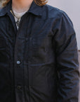 RJ-1 Riders Jacket Waxed Canvas- Black