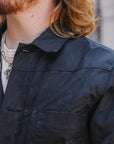 RJ-1 Riders Jacket Waxed Canvas- Black