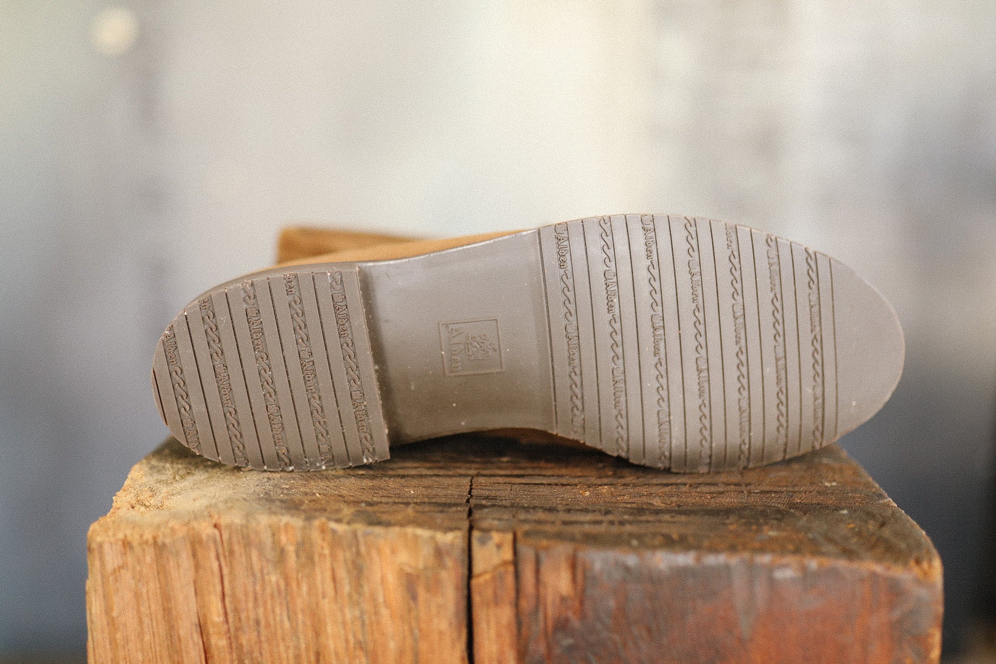 6221L Unlined Penny Loafer- Snuff Suede with Rubber Sole