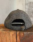 Unstructured Wool Baseball Hat - Granite