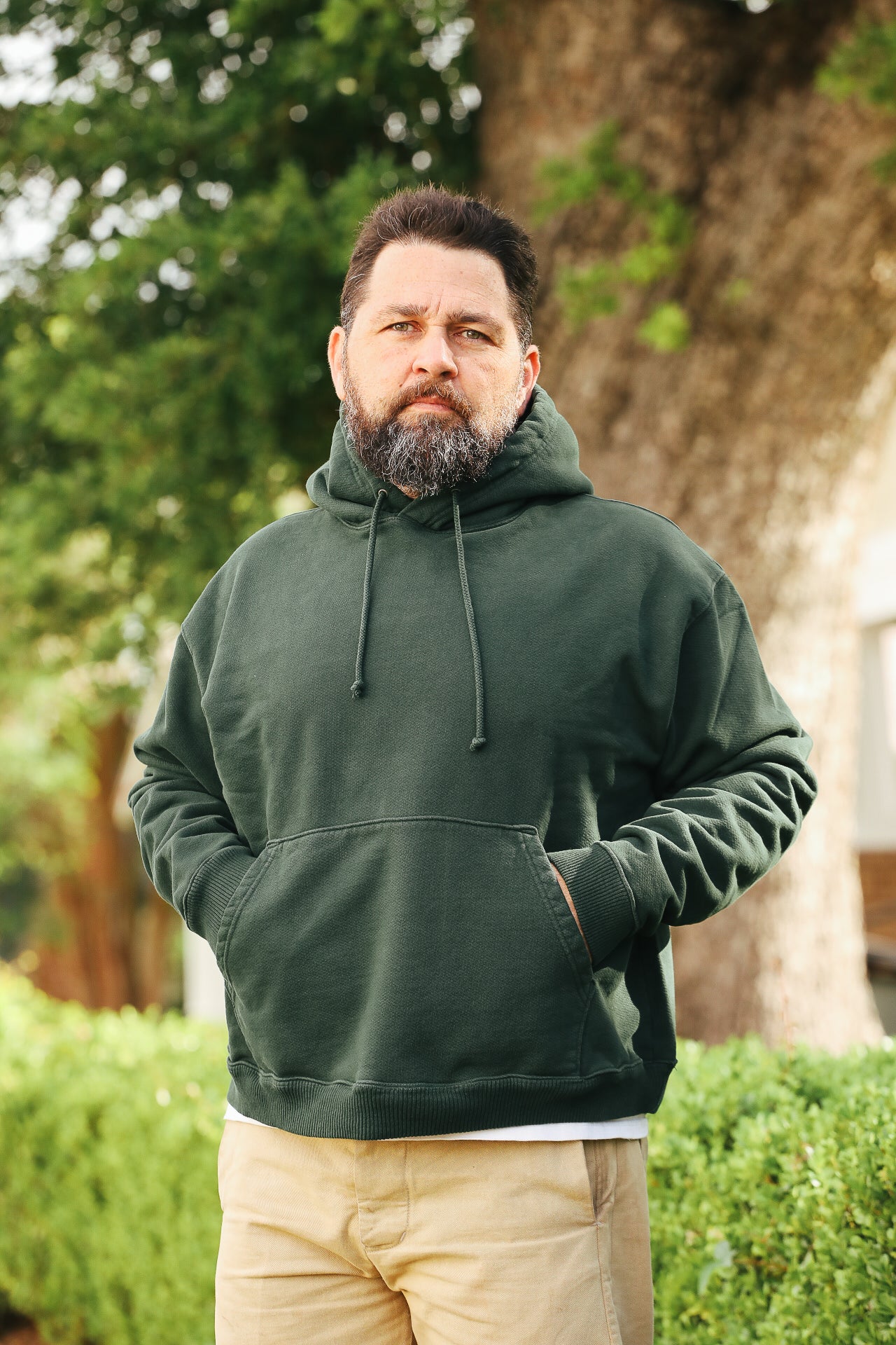 32oz Ultraweight Pullover Hoodie- Kombu Green – Iron Shop Provisions