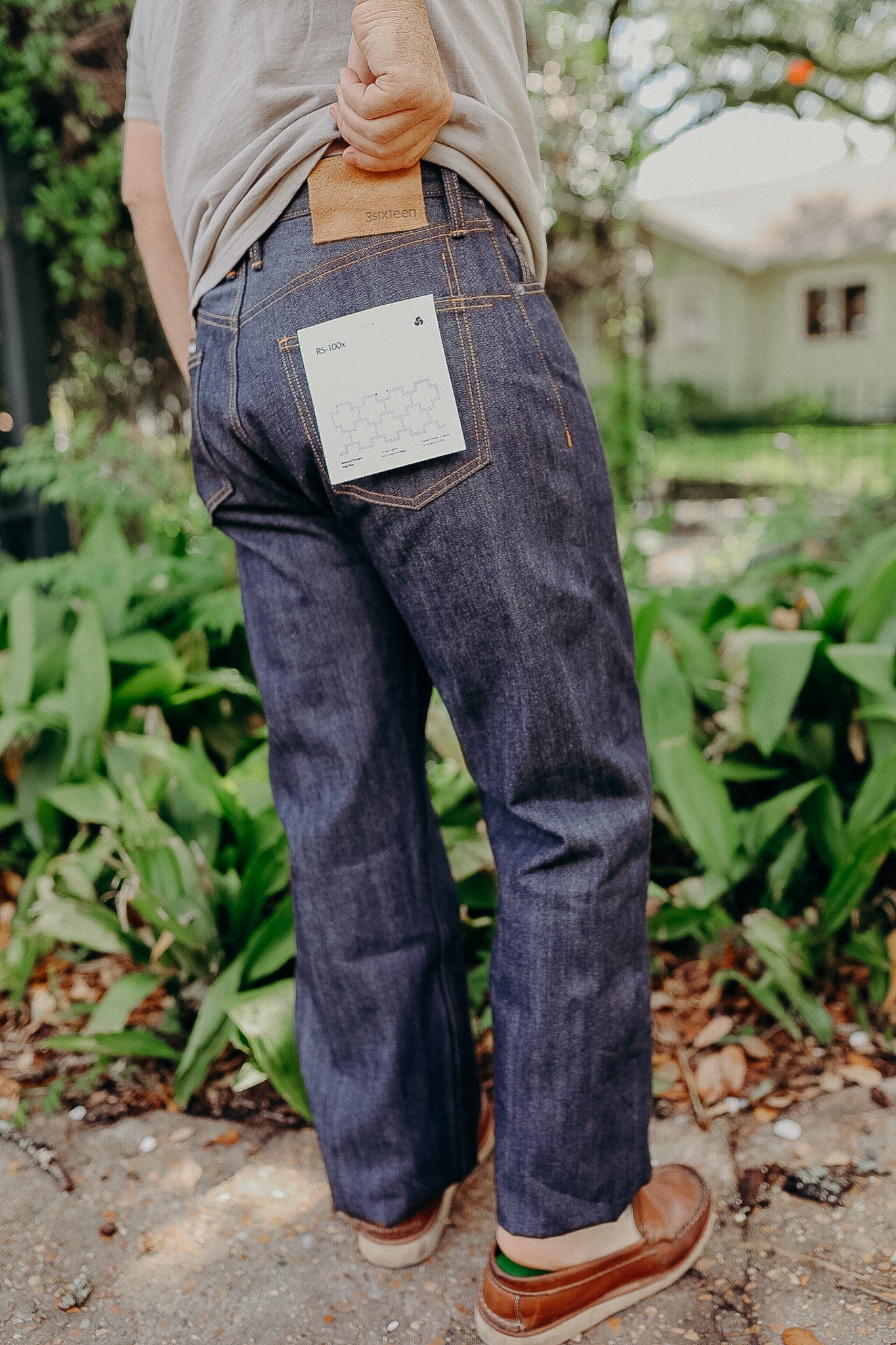 RS⁠-⁠100x Relaxed Straight ⁠-⁠ Indigo Selvedge – Iron Shop Provisions