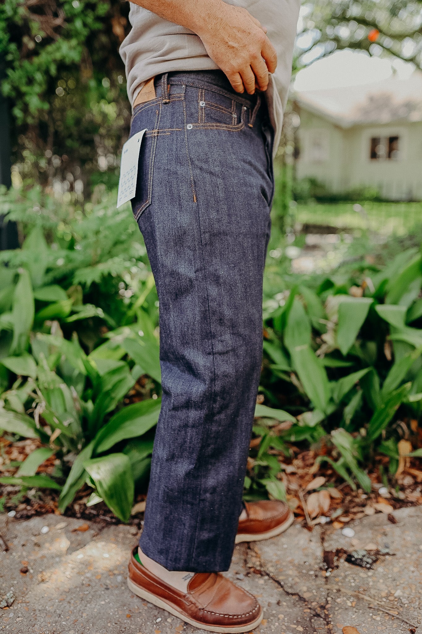 RS-100x Relaxed Straight - Indigo Selvedge