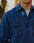 USN Overshirt - Stonewashed Indigo Canvas