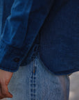 USN Overshirt - Stonewashed Indigo Canvas