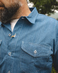Fiction Romance 5oz Random Chambray Work Shirt (SC39512)