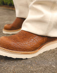 Wesco X ISP Boss Engineer Boot- Shrunken Bison Brown
