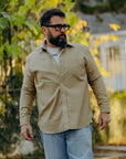 ANM Church Shirt- Slub Tan