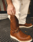Wesco X ISP Boss Engineer Boot- Shrunken Bison Brown