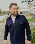 Kersey Western Shirt - Indigo IHSH-208-IND
