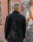 Country Jacket - Black Waxed Nylon