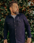 Kersey Western Shirt - Indigo IHSH-208-IND