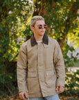 Country Jacket - Tan Waxed Nylon