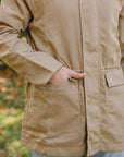 Country Jacket - Tan Waxed Nylon